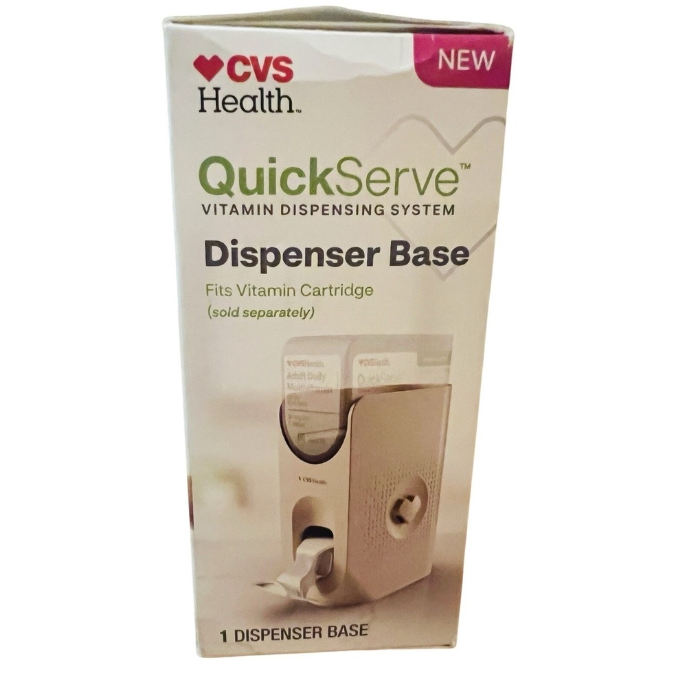 CVS Health Quickserve Calcium 500 Mg Dispenser Base & Vitamin Cartridge